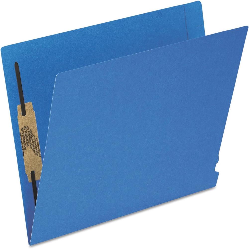 image:imagePendaflex H10U13BL Reinforced End Tab Expansion Folder Two Fasteners Letter Blue Box of 50Letter