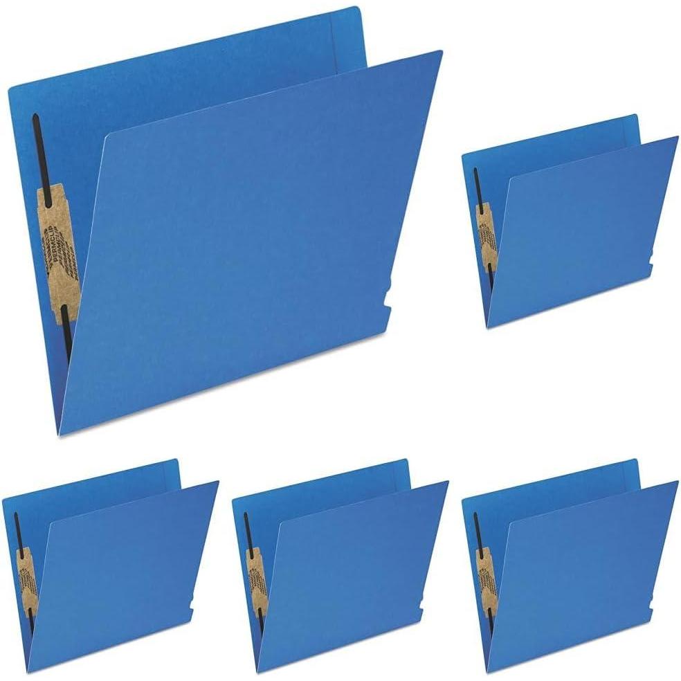 image:imagePendaflex H10U13BL Reinforced End Tab Expansion Folder Two Fasteners Letter Blue Box of 50Letter Pack of 5