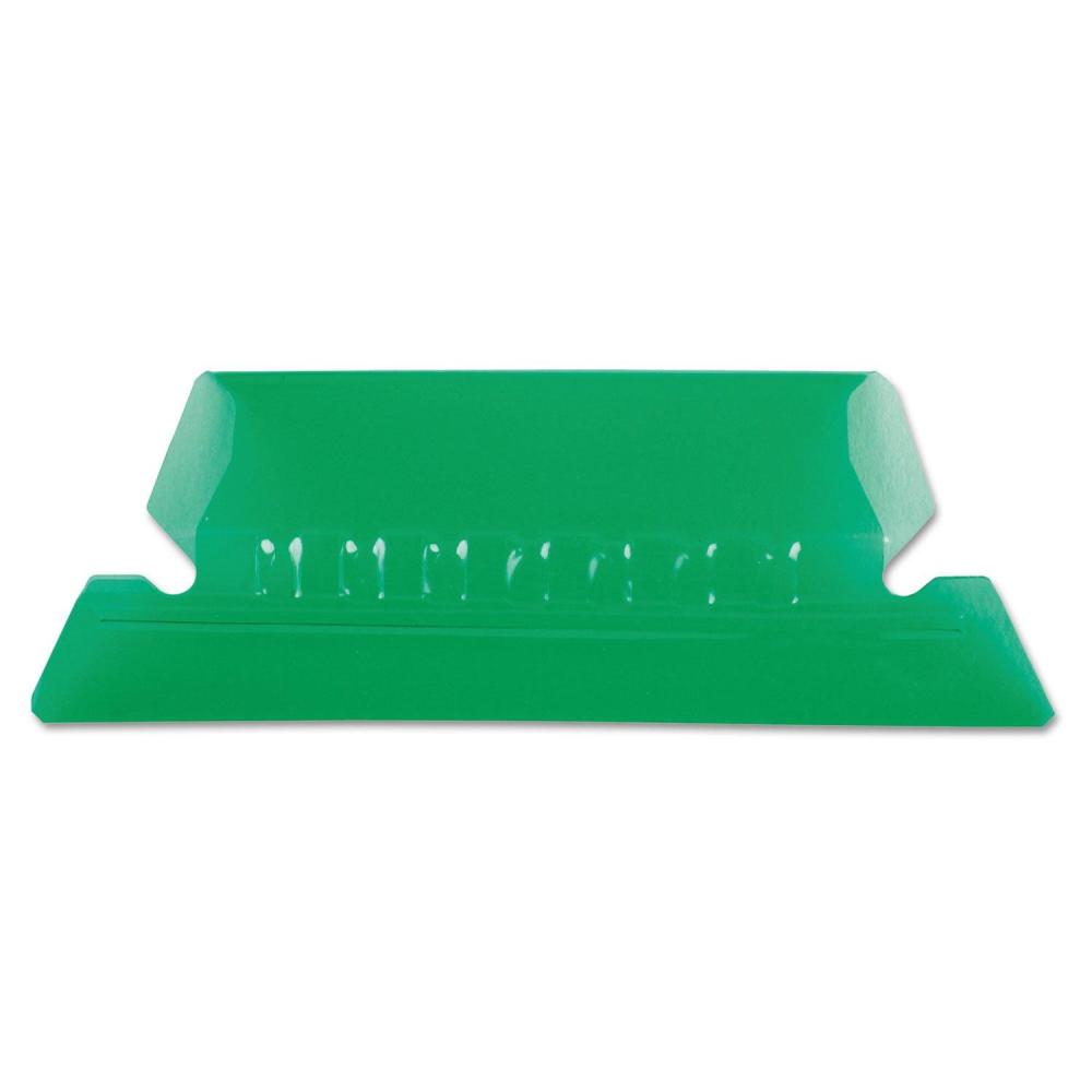 image:imagePendaflex Hanging Folder Tabs 2 Clear Green 25 Tabs and Inserts per Pack 42 GRE
