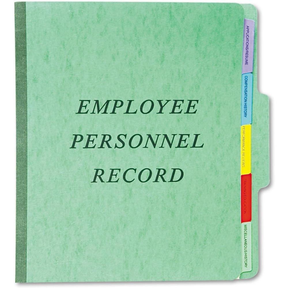 image:imagePendaflex Vertical Personnel Folders 13 Cut Top Tab Letter Blue 10 Per BoxSER1BLGreen