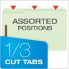 Pendaflex 17186 Pressboard Folders, 2 Fasteners, 2″ Expansion, 1/3 Tab, Legal, Green (Box of 25)(14 1/2″ x 9″ x 15″ (Pack of 4))