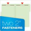 Pendaflex 17186 Pressboard Folders, 2 Fasteners, 2″ Expansion, 1/3 Tab, Legal, Green (Box of 25)(14 1/2″ x 9″ x 15″ (Pack of 4))