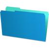 Pendaflex 435013BLU Interior File Folders, 1/3 Cut Top Tab, Legal, Blue (Box of 100)(Blue)