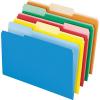 Pendaflex 435013BLU Interior File Folders, 1/3 Cut Top Tab, Legal, Blue (Box of 100)(Bright Assort)