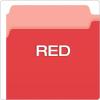 Pendaflex 435013BLU Interior File Folders, 1/3 Cut Top Tab, Legal, Blue (Box of 100)(Red)