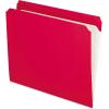 Pendaflex Color File Folders with Interior Grid, Letter Size, Blue, Straight Cut, 100/BX (R152 BLU)(Red)