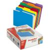 Pendaflex Color File Folders with Interior Grid, Letter Size, Yellow, 1/3 Cut, 100/BX (R152 1/3 YEL)(Assrt)