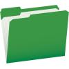 Pendaflex Color File Folders with Interior Grid, Letter Size, Yellow, 1/3 Cut, 100/BX (R152 1/3 YEL)(Green)