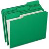 Pendaflex Color File Folders with Interior Grid, Letter Size, Yellow, 1/3 Cut, 100/BX (R152 1/3 YEL)(Green)