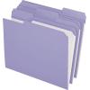 Pendaflex Color File Folders with Interior Grid, Letter Size, Yellow, 1/3 Cut, 100/BX (R152 1/3 YEL)(LV)
