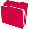 Pendaflex Color File Folders with Interior Grid, Letter Size, Yellow, 1/3 Cut, 100/BX (R152 1/3 YEL)(Red)