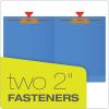 Pendaflex H10U13BL Reinforced End Tab Expansion Folder, Two Fasteners, Letter, Blue (Box of 50)(Letter (Pack of 5))