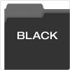 Pendaflex Interior File Folders, 1/3 Cut, Top Tab, Letter Size, Black 100 per Box (4210 1/3 BLA)(Letter)
