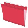 Pendaflex PFX42623 Ready-Tab Reinforced Hanging File Folders, Letter Size, Red, 5 Tab, 25/BX (42623)(Red)