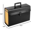Pendaflex Portafile Expanding Organizer, 15 1/8″x 10 5/8″, Black (01156)(Letter)