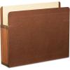 Pendaflex Premium Reinforced File Pockets, Letter Size, Brown, 3.5″ Expansion, 10/BX (85343)(5.25 ” Expansion  5 Box)