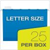 Pendaflex Ready-Tab Extra Capacity Reinforced Hanging File Folders, Letter Size, Assorted Colors, 5 Tab, 20/BX (42700)