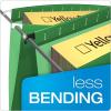 Pendaflex SureHook Reinforced Hanging Folders, Letter Size, Bright Green, 1/5 Cut, 20/BX (6152 1/5 BGR)(Bright Green)