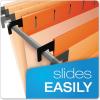 Pendaflex SureHook Reinforced Hanging Folders, Letter Size, Bright Green, 1/5 Cut, 20/BX (6152 1/5 BGR)(Orange)