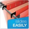 Pendaflex SureHook Reinforced Hanging Folders, Letter Size, Bright Green, 1/5 Cut, 20/BX (6152 1/5 BGR)(Red)