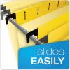 Pendaflex SureHook Reinforced Hanging Folders, Letter Size, Bright Green, 1/5 Cut, 20/BX (6152 1/5 BGR)(Yellow)
