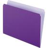 Pendaflex Two-Tone Color File Folders, Letter Size, Lavender, Straight Cut, 100/BX (152 LAV)(Letter)