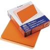 Pendaflex Two-Tone Color File Folders, Letter Size, Orange, Straight Cut, 100/BX (152 ORA)