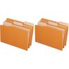Pendaflex 435013BLU Interior File Folders, 1/3 Cut Top Tab, Legal, Blue (Box of 100)(Orange)