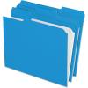 Pendaflex Color File Folders with Interior Grid, Letter Size, Yellow, 1/3 Cut, 100/BX (R152 1/3 YEL)(Blue)
