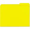 Pendaflex Color File Folders with Interior Grid, Letter Size, Yellow, 1/3 Cut, 100/BX (R152 1/3 YEL)(Yellow)