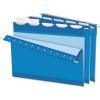 Pendaflex PFX42623 Ready-Tab Reinforced Hanging File Folders, Letter Size, Red, 5 Tab, 25/BX (42623)(Blue)