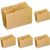 Pendaflex RK15313 Two-Ply Dark Kraft File Folders, 1/3 Cut Top Tab, Legal, Brown (Box of 100)(Legal (Pack of 5))