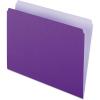 Pendaflex Two-Tone Color File Folders, Letter Size, Lavender, Straight Cut, 100/BX (152 LAV)(Letter)