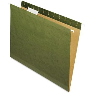 Pendaflex 415215 Hanging File Folders, Green(Letter)