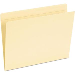 Pendaflex Pocket Folders, Straight Cut, Top Tab, Letter, Manila, 50 Per Box,(16651)(Letter)