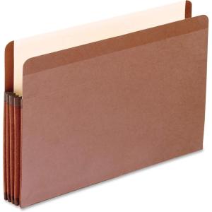 Pendaflex Premium Reinforced File Pockets, Letter Size, Brown, 3.5″ Expansion, 10/BX (85343)(3.5″ Expansion  10 Box)