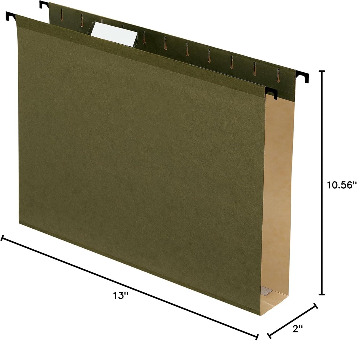 image:imagePendaflex 10 Reinforced Hanging File Folder Standard Green 6152X2RLetter