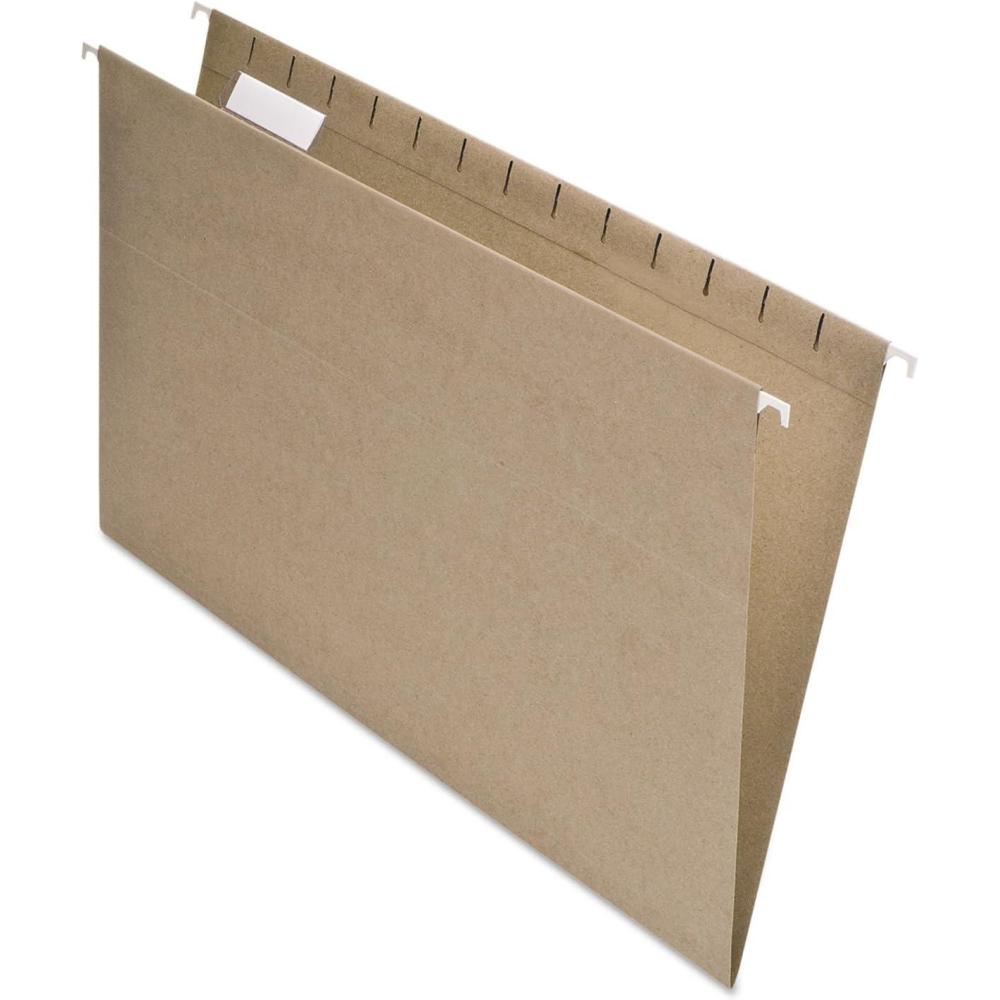 image:imageEarthWise by Pendaflex 100 Recycled Hanging Folders Letter Size 15 Cut Natural 25 per Box 74542Natural