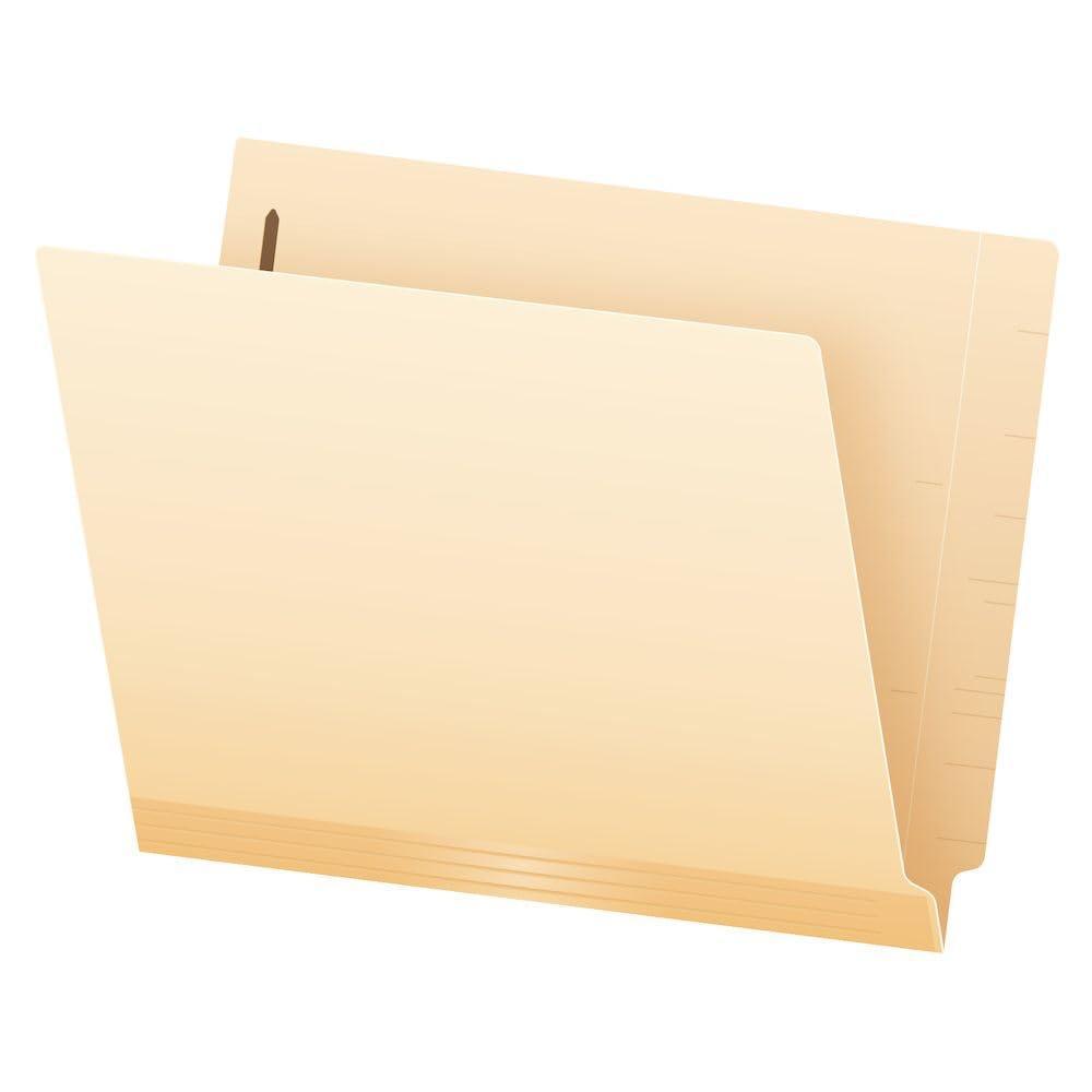 image:imagePendaflex 13160 Laminated Spine End Tab Folder with 2 Fastener 11 pt Manila Letter Box of 50