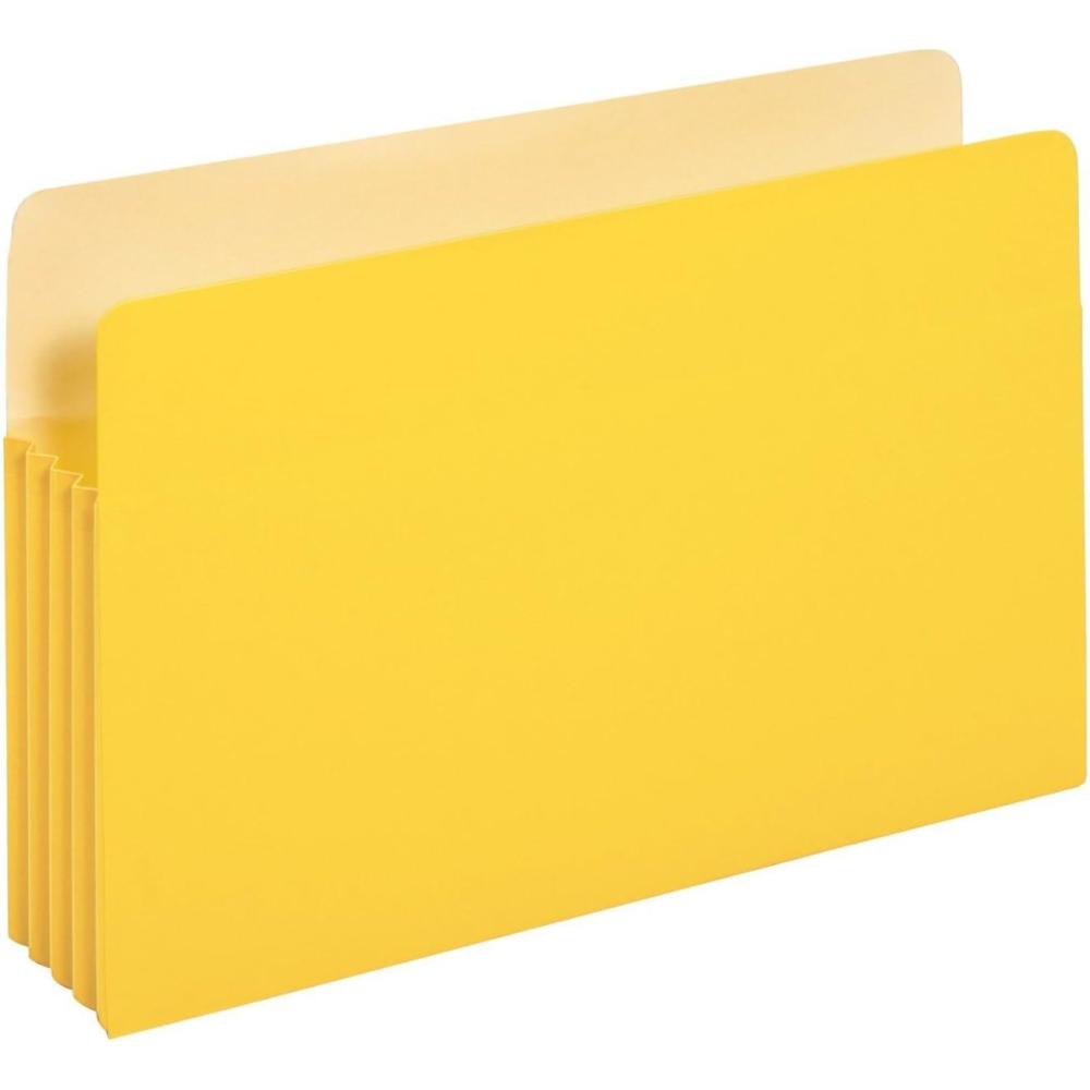 image:imagePendaflex GlobeWeisPendaflex Colored File Pockets 35Inch Expansion Legal Size Yellow Box of 25 1526E YEL