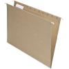 EarthWise by Pendaflex 100% Recycled Hanging Folders, Letter Size, 1/5 Cut, Natural, 25 per Box (74542)(Natural)