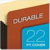 Globe-Weis/Pendaflex File Pockets, 5.25-Inch Expansion, Tyvek Gussets, Letter Size, Brown, 10 Pockets per Pack (63274)