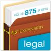 Globe-Weis/Pendaflex Tyvek File Pockets 3.5-Inch Expansion Legal Size 10-Count, Brown (64264)