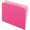 Pendaflex 152PIN Colored File Folders, Straight Cut, Top Tab, Letter, Pink/Light Pink, Box of 100(Letter)