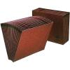 Pendaflex ER17A Earthwise Leather-Look Expanding File, Open Top, A-Z Index, 12 x 10,Red(Red)