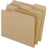 Pendaflex Earthwise 100% Recycled File Folders, 1/3 Cut, Top Tab, Letter Size, Natural, 100 per Box (04342)(Natural)