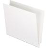 Pendaflex H110DW Reinforced 2-Ply Folders, Straight Cut, End Tab, Letter Size, WE, 100 per Box White(White)
