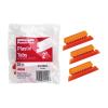 Pendaflex Hanging Folder Tabs, 2″, Clear Orange, 25 Tabs and Inserts per Pack (42 ORA)