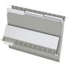 Pendaflex Interior File Folders, 1/3 Cut, Top Tab, Letter Size, Pink, 100 per Box (4210 1/3 PIN)(Gray)