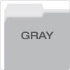 Pendaflex Interior File Folders, 1/3 Cut, Top Tab, Letter Size, Pink, 100 per Box (4210 1/3 PIN)(Gray)